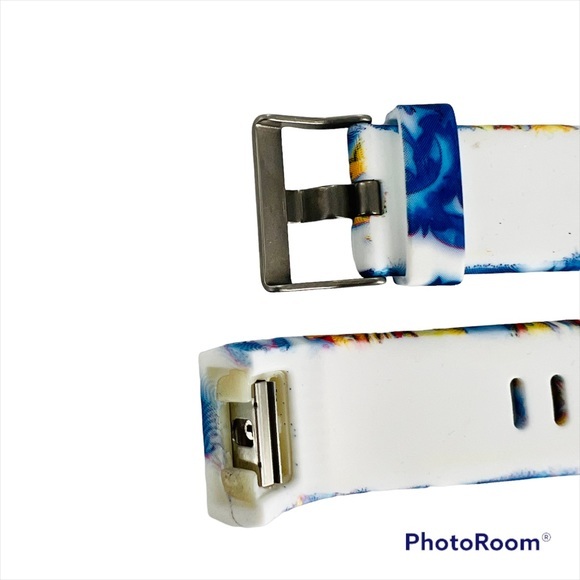 Fit Bit Charge 2 Heart Rate Tracker replacement wrist band Set Of 2 Floral Large - Picture 7 of 8